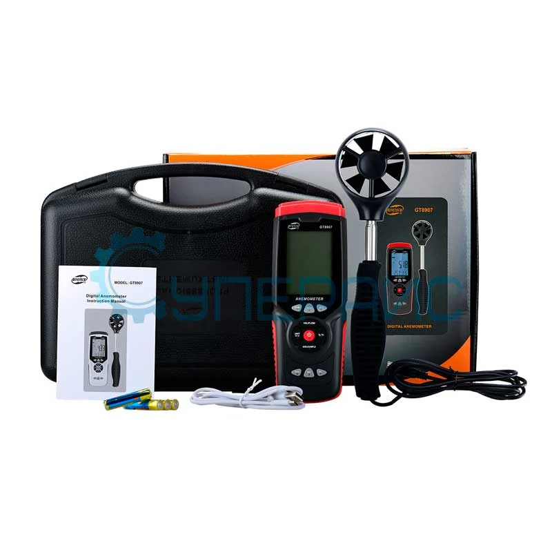 Анемометр Benetech GT8907 с выносной крыльчаткой фото 4