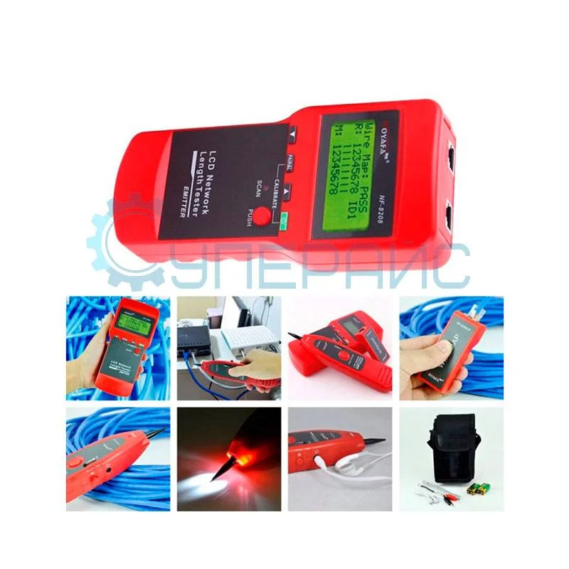 Многофункциональный трассоискатель Noyafa NF-8208 фото 6