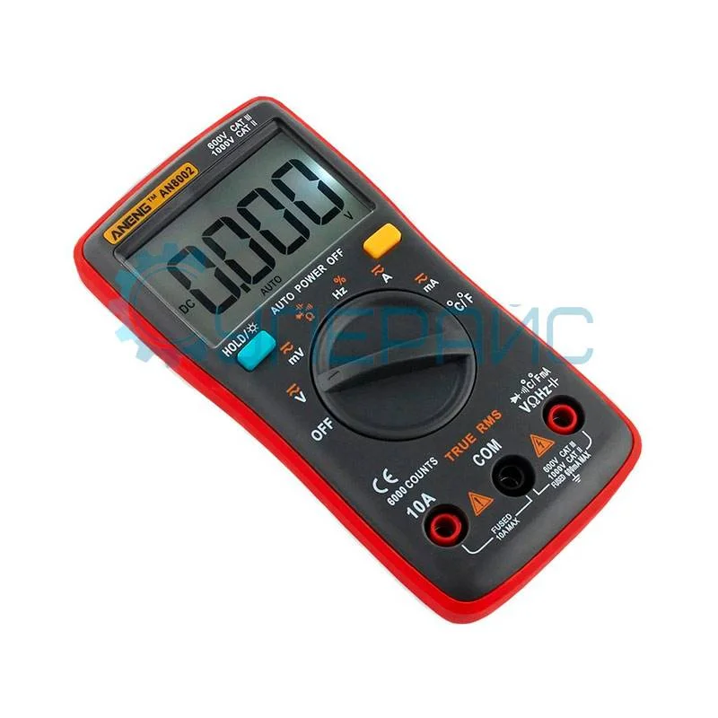 Карманный мультиметр ANENG AN8002 фото 3