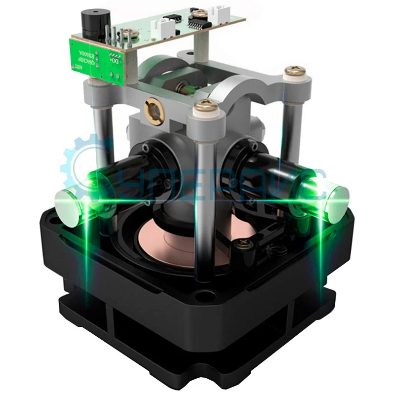 Нивелир GUANG CHEN GCFK-A (16 лучей) со штативом фото 9