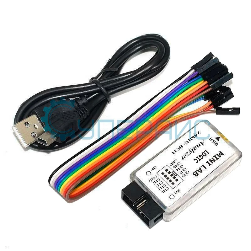 Цифровой логический анализатор Mini LA8 (8 каналов) фото 2