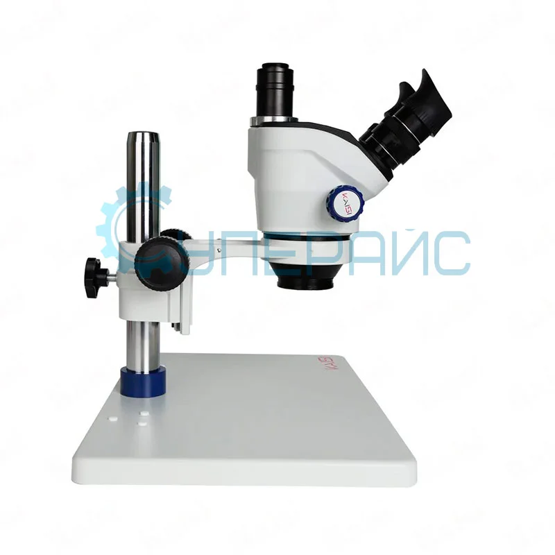 Тринокулярный стереомикроскоп Kaisi TX-350E с дымоуловителем фото 3