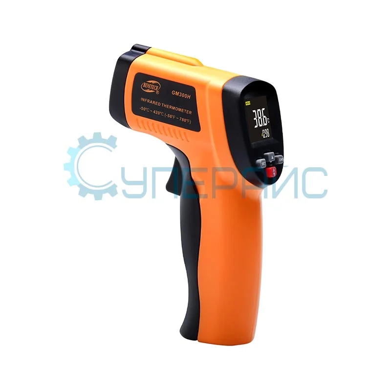 Инфракрасный цифровой пирометр Benetech GM300H фото 2
