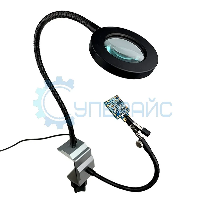 Зажим BANGSTOOL DF002 с лупой третья рука фото 1