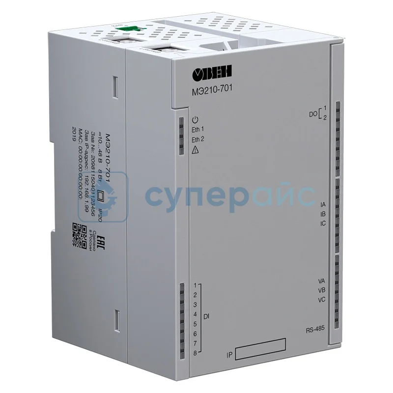 Измеритель параметров электрической сети Овен МЭ210-701 фото 1