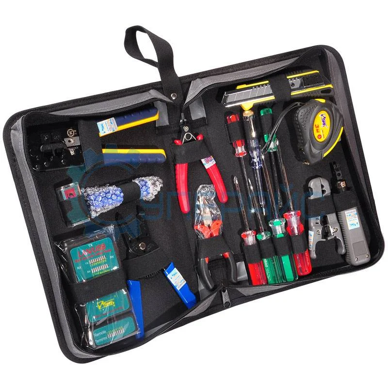 Комплект инструментов CT-168 для обслуживания локальных сетей фото 1