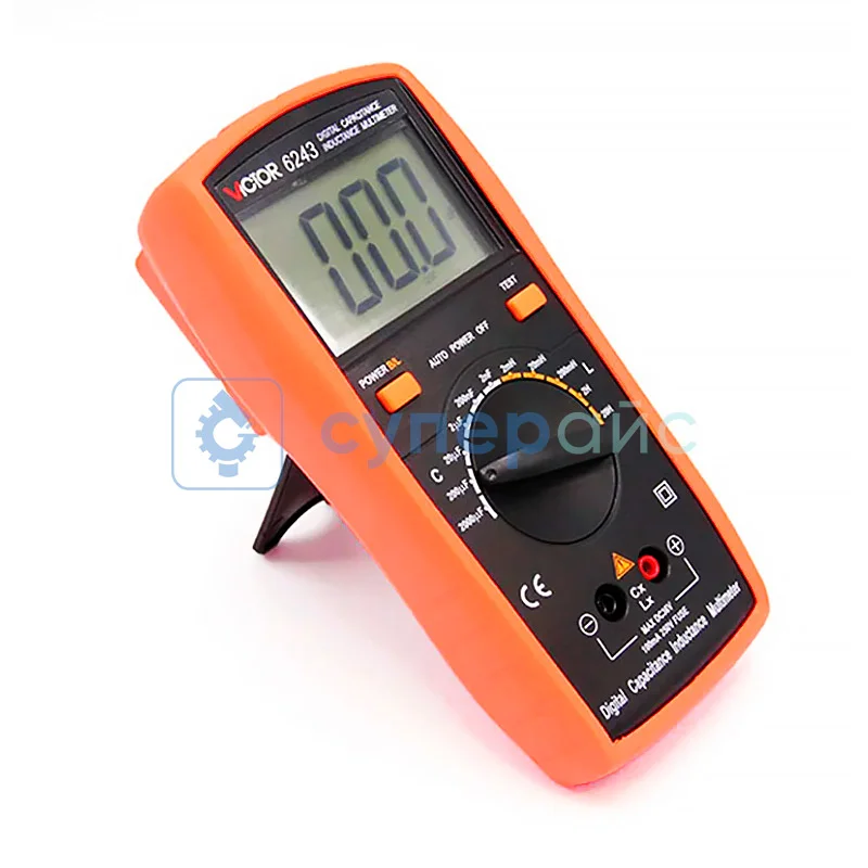 Измеритель емкости и индуктивности Victor LC VC6243 фото 1