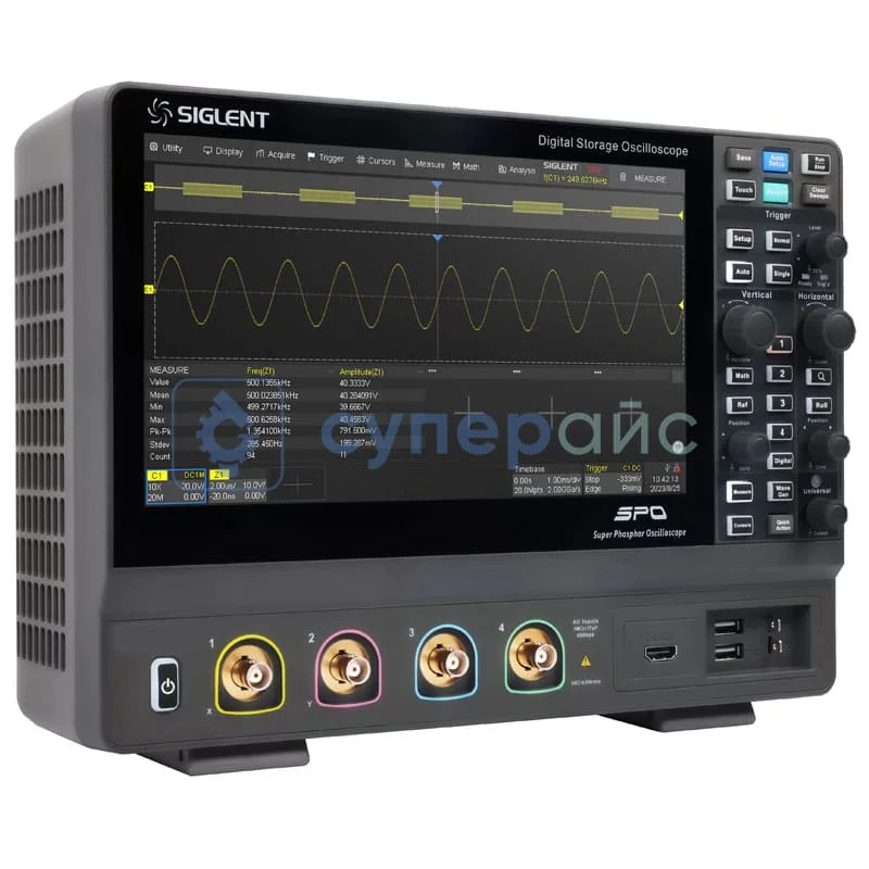 Двухканальный осциллограф Siglent SDS1202X HD фото 1