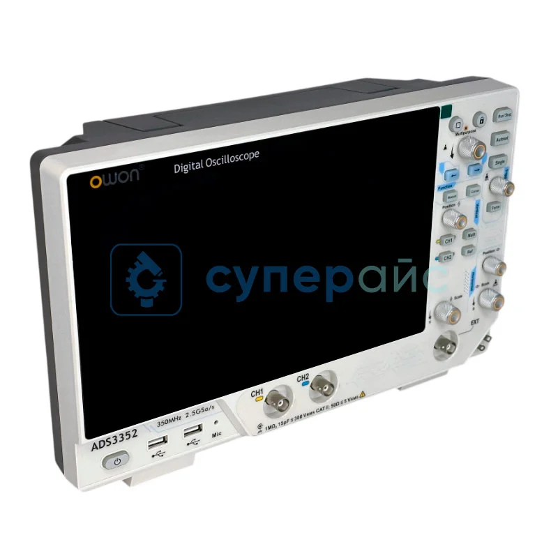 Осциллограф двухканальный Owon ADS3352 фото 3