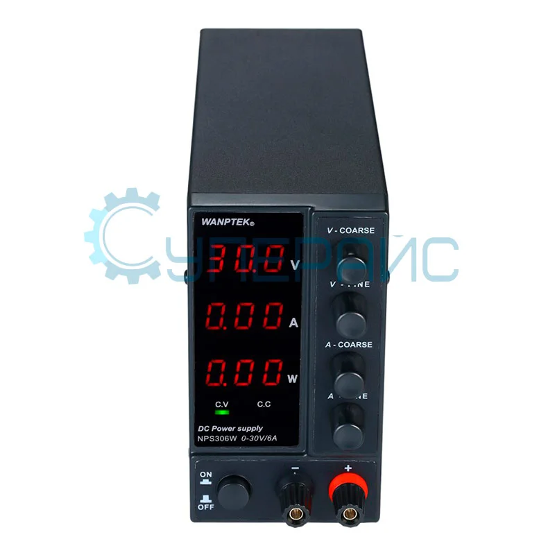 Блок питания Wanptek NPS306W с трехразрядным дисплеем (30В, 6А) фото 1