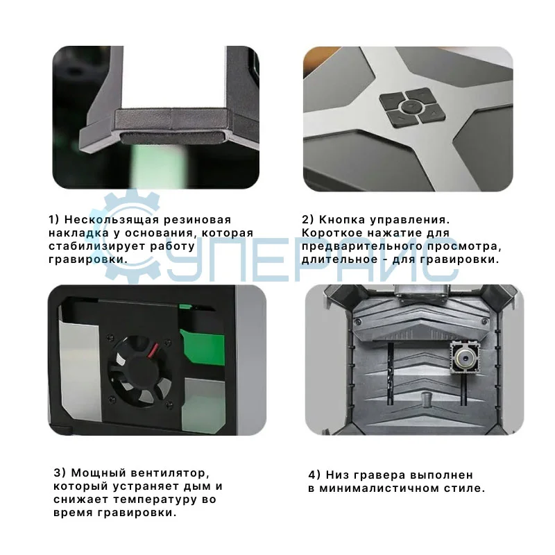 Портативный лазерный гравер Wainlux K6 фото 2