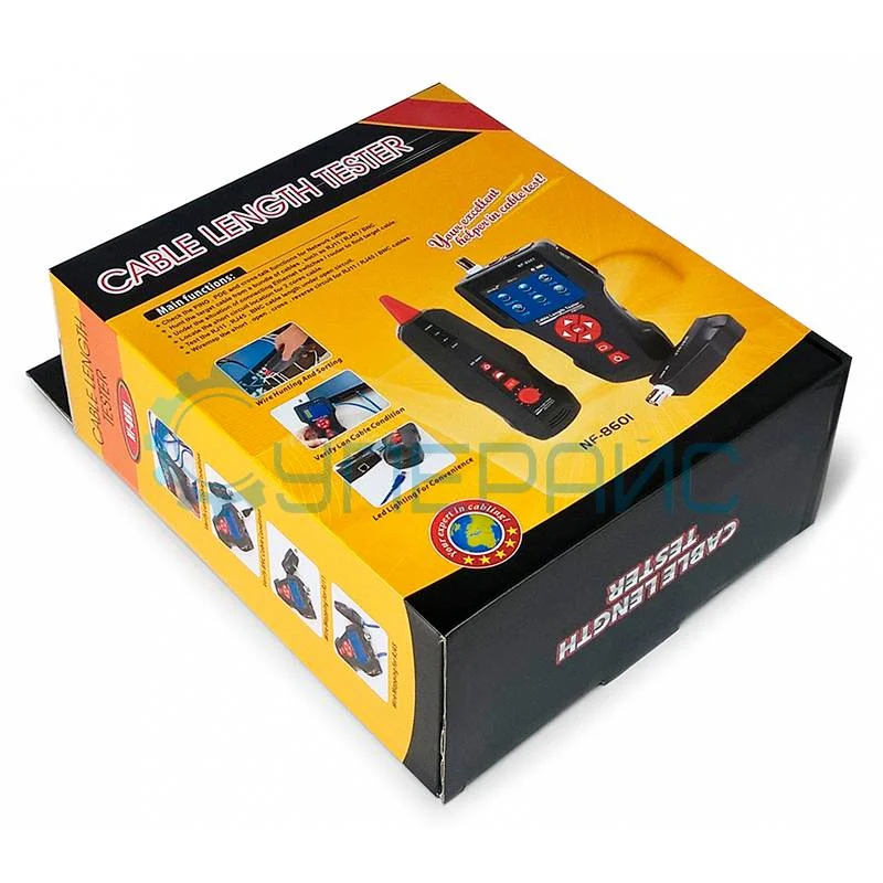 Многофункциональный кабельный тестер Noyafa NF-8601S, русский интерфейс фото 11