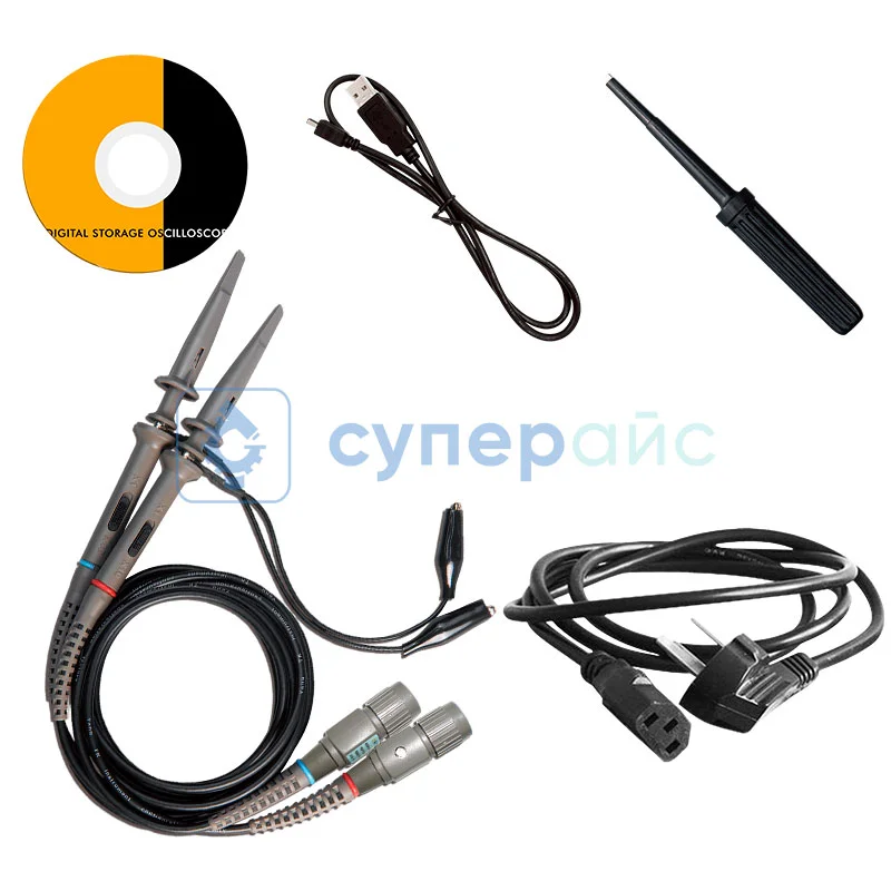 Осциллограф настольный цифровой OWON SDS8202 фото 5