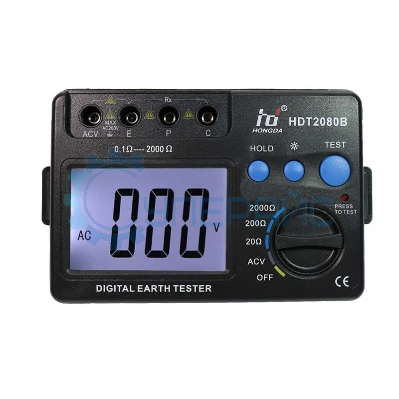 Цифровой измеритель сопротивления заземления Hongda HDT2080B фото 1