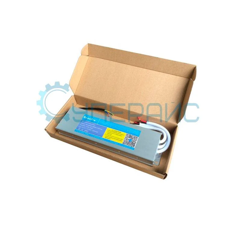 Блок питания во влагозащитном корпусе NeonPro LPS-24E300C (24 В, 12.5 А, 300 Вт) фото 3