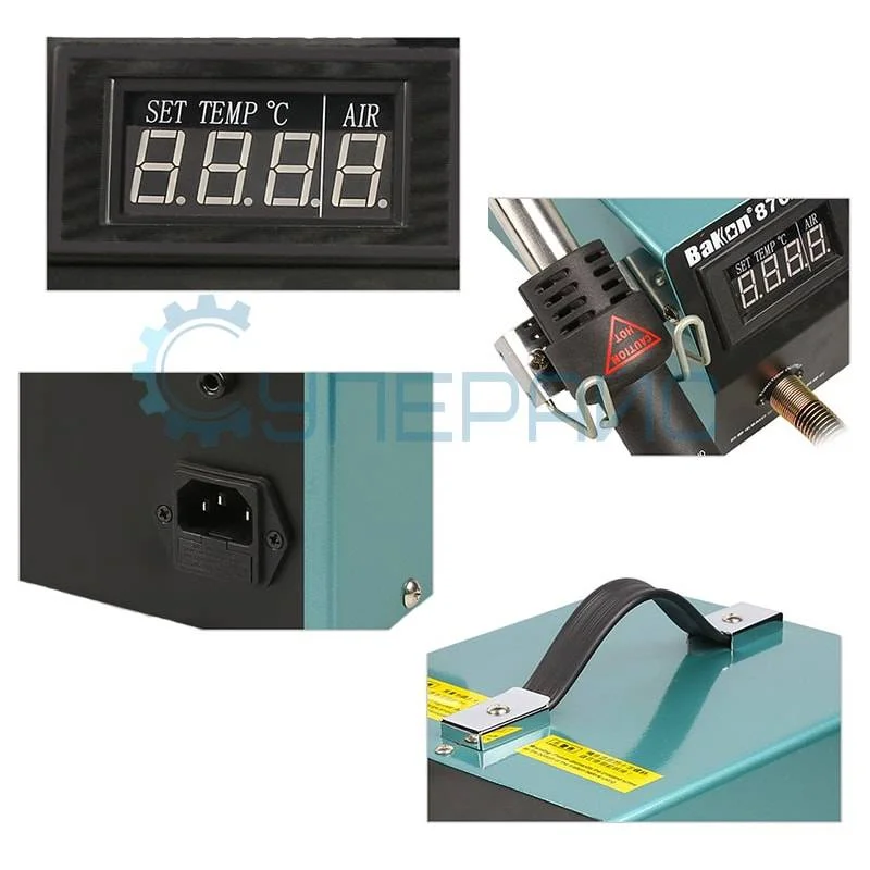 Паяльная станция с феном BAKON BK870A фото 8
