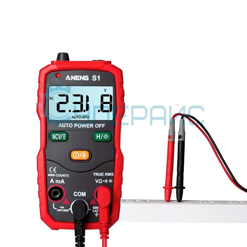 Мини мультиметр ANENG S1 фото 4