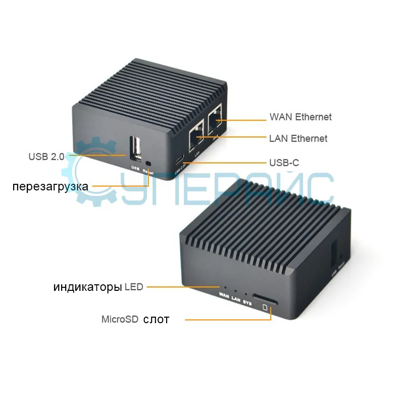Маршрутизатор FriendlyElec NanoPi R2S фото 6