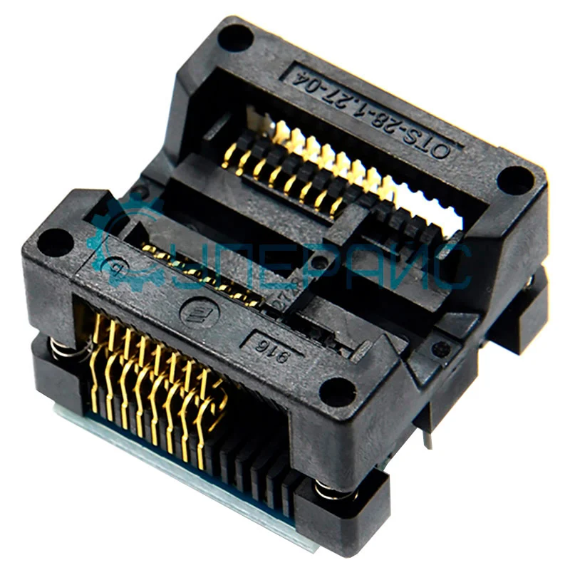 USB программатор высокоскоростной EZP2019 с 9 адаптерами фото 14