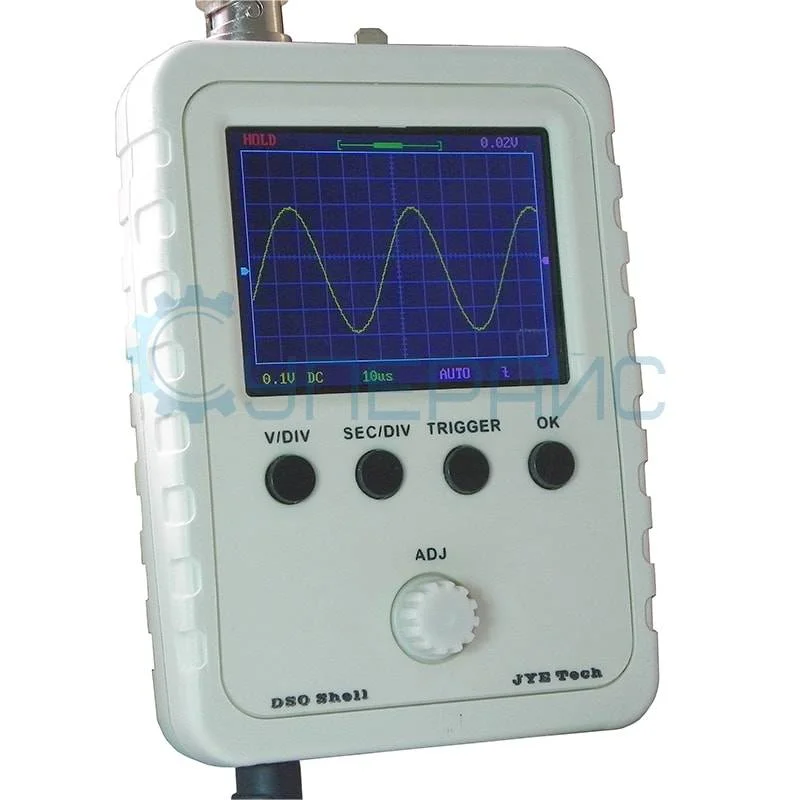 Портативный цифровой осциллограф DSO150 (конструктор DSO150 Shell) с корпусом фото 5