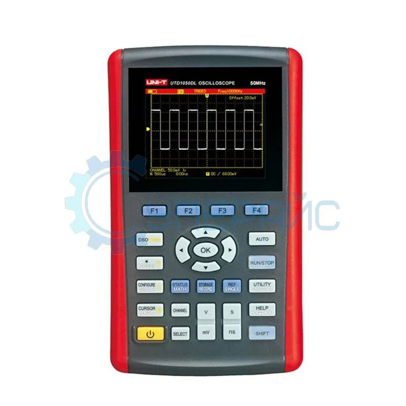 Портативный цифровой осциллограф UNI-T UTD1050DL фото 1