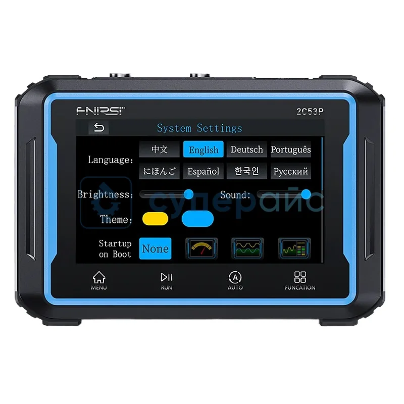 Планшетный осциллограф FNIRSI 2C53P фото 1