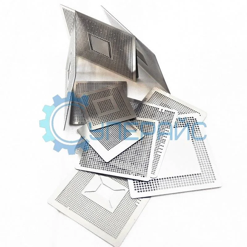 Набор BGA трафаретов для реболлинга 545 шт. фото 2