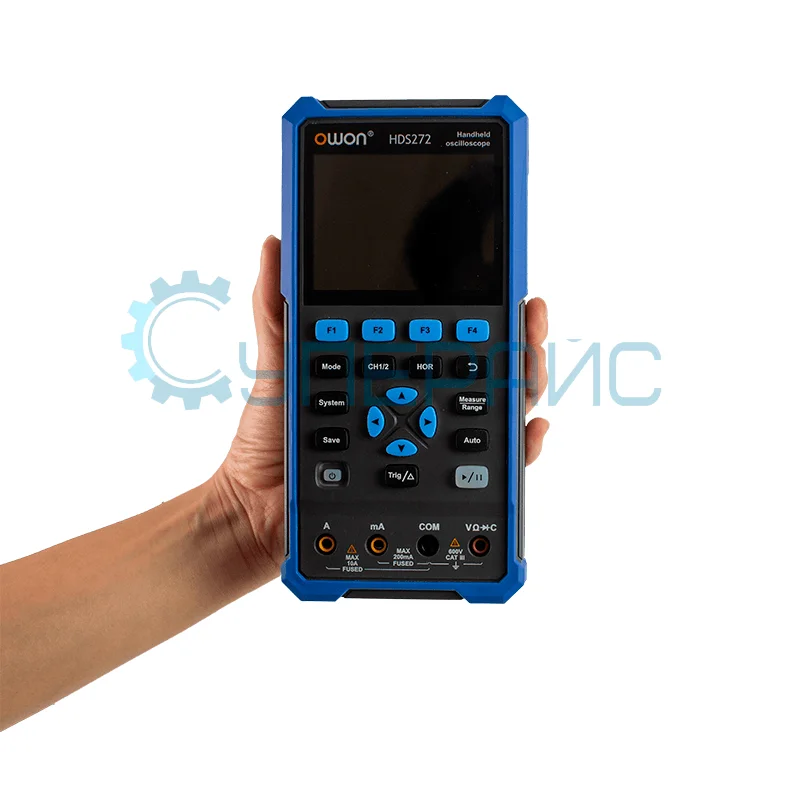 Осциллограф переносной OWON HDS272S (2 канала, 70 МГц) 3 в 1 с генератором сигналов фото 9
