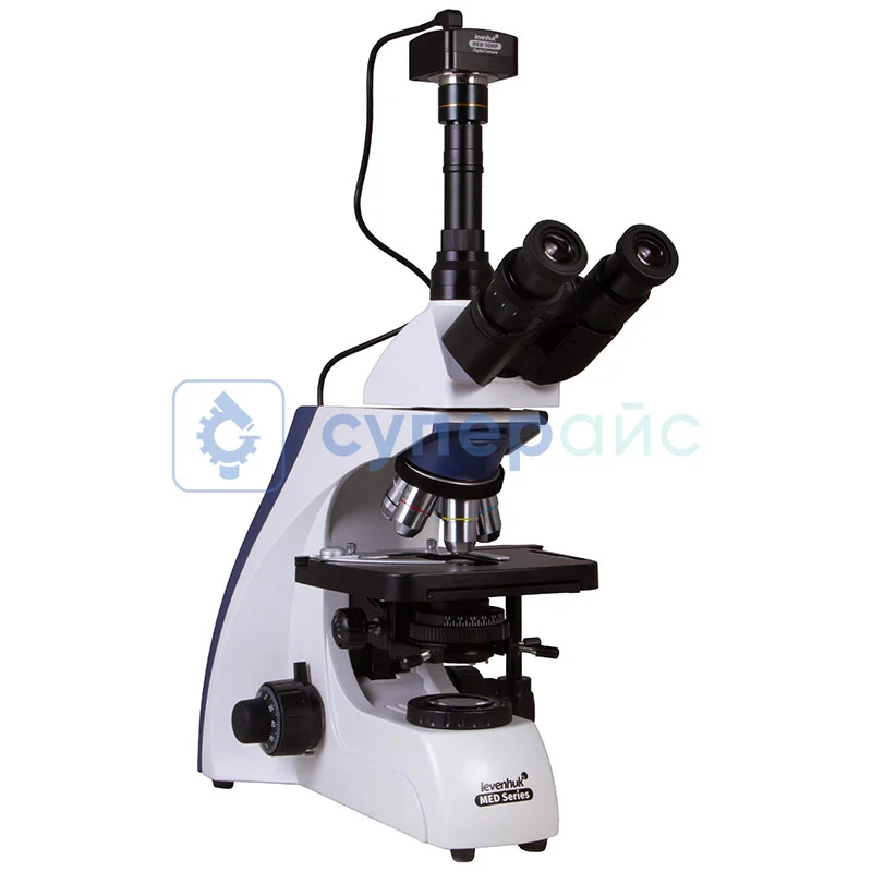 Тринокулярный микроскоп Levenhuk MED D30T фото 3