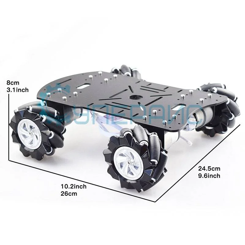 Алюминиевое шасси WHEELTEC 60 мм (без подвески) фото 5