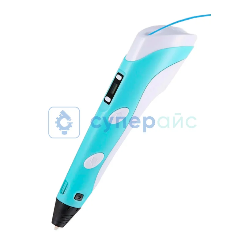 Трехмерная ручка 3D PEN-2 с 415 метрами пластика фото 1