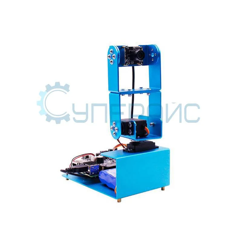 Робот-конструктор с камерой Yahboom Raspberry Pi 4B (4GB) Pi-motion AI Camera platform фото 1