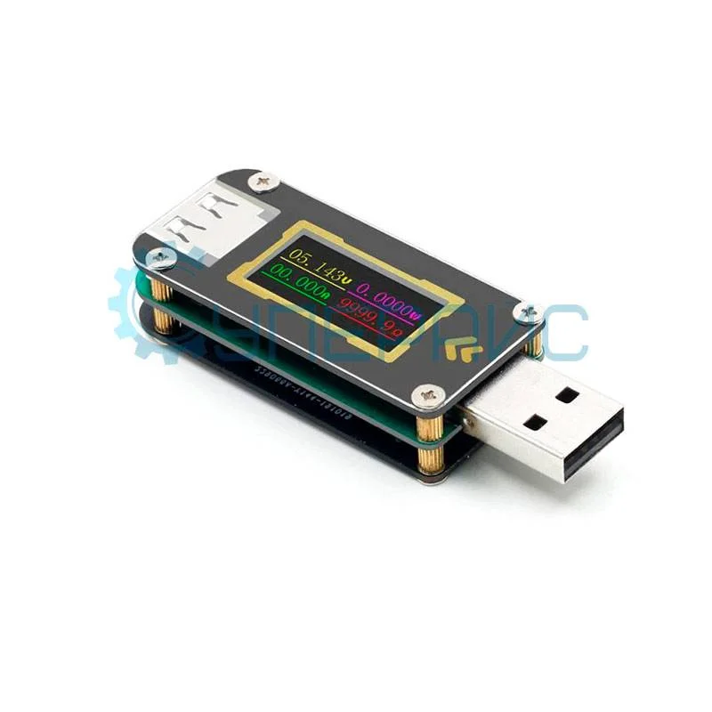 Цифровой USB тестер тока FNIRSI FNB28 фото 1
