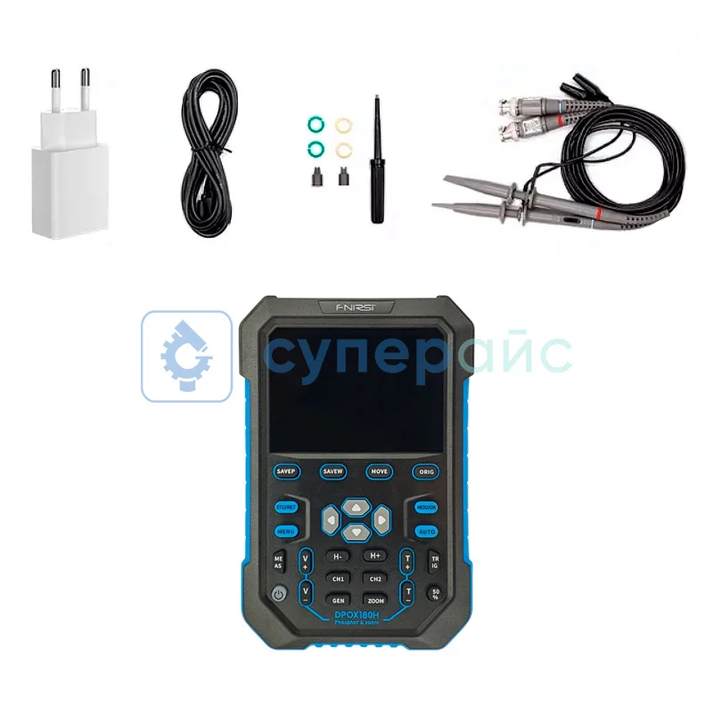 Портативный двухканальный осциллограф FNIRSI DPOX180H фото 5