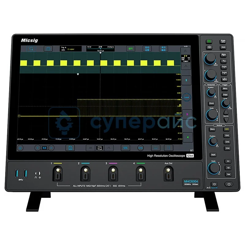 Цифровой настольный осциллограф Micsig MHO3-5004 фото 1