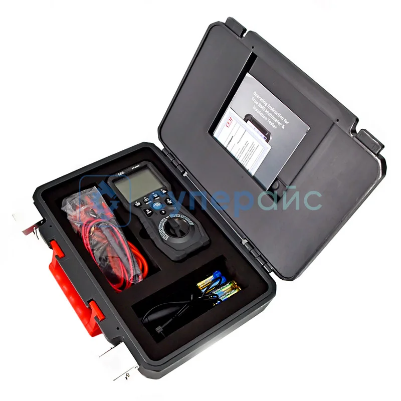 Измеритель сопротивления изоляции CEM DT-6505 фото 2