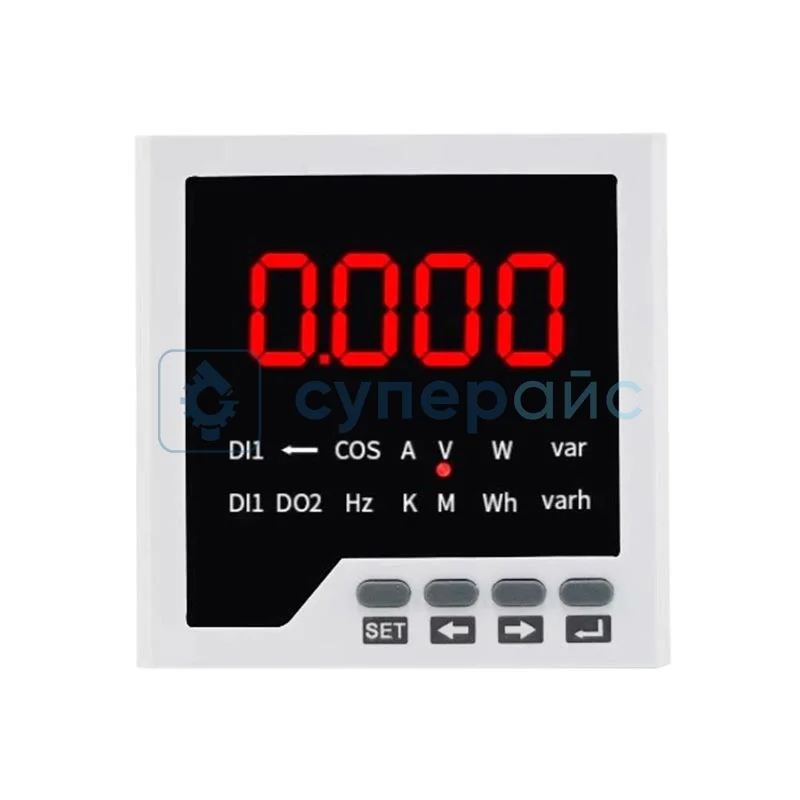 Цифровой ваттметр ELECALL ELE-D6 AC600V 5A фото 1