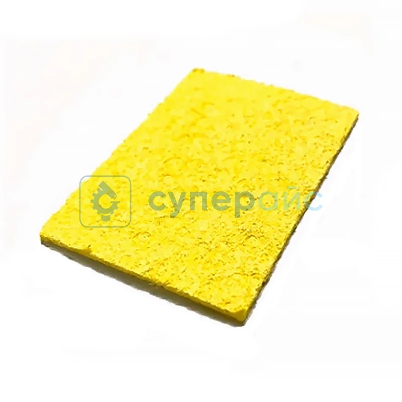 Губка для очистки жала паяльника Jieke (58 x 40 мм) фото 1