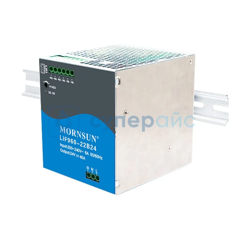 Импульсный источник питания Mornsun LIF960-22B24 24В 40А фото 1