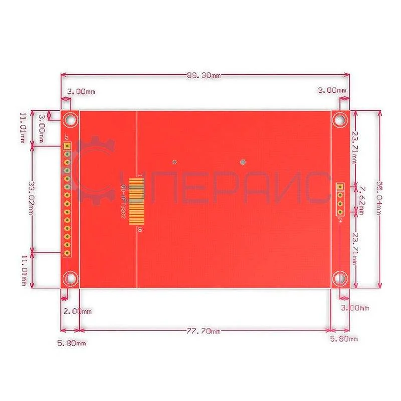Сенсорный 3.2 дюймовый TFT-дисплей 320x240 фото 4