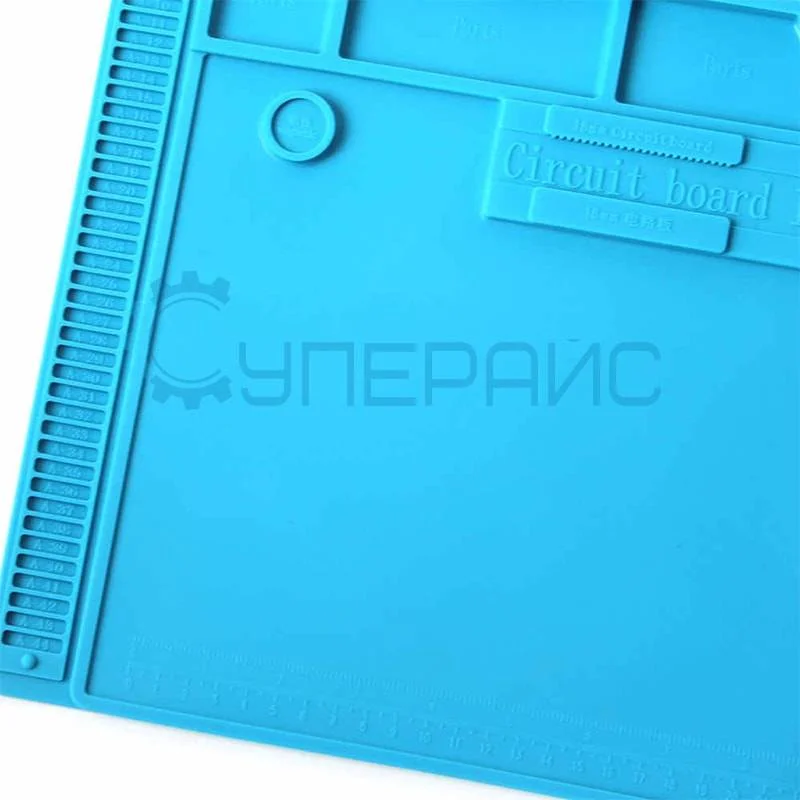 Коврик для пайки силиконовый S-170 (480*318 мм) фото 2