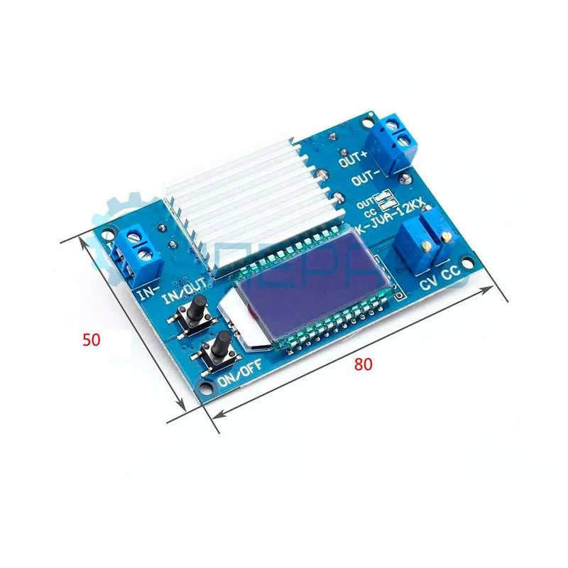 Регулируемый buck модуль ZK-JVA-12KX фото 8