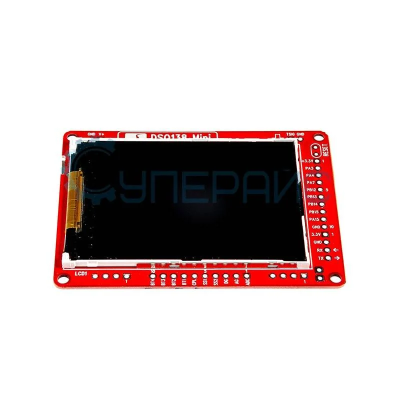 Цифровой осциллограф DSO138 mini с корпусом (конструктор) фото 2