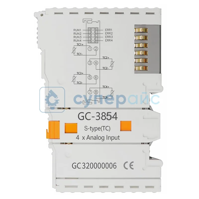 Модуль ввода с термопары S-типа GCAN GC-3854 фото 1