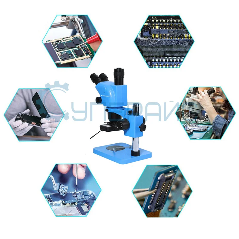 Тринокулярный стереомикроскоп PHONEFIX MS650-G0 фото 7