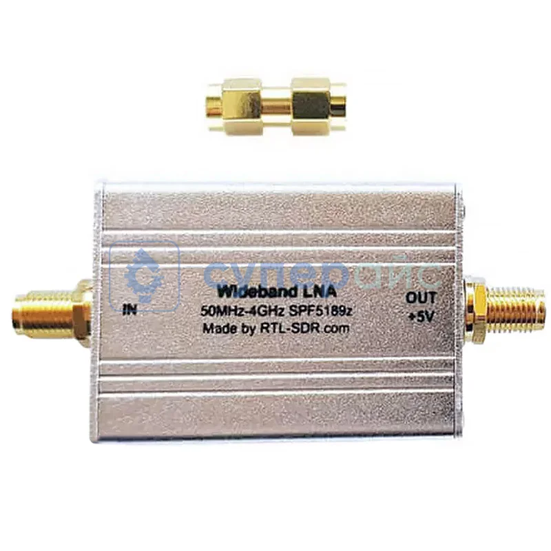 Широкополосный усилитель мощности малошумящий (50-4000 МГц) фото 1