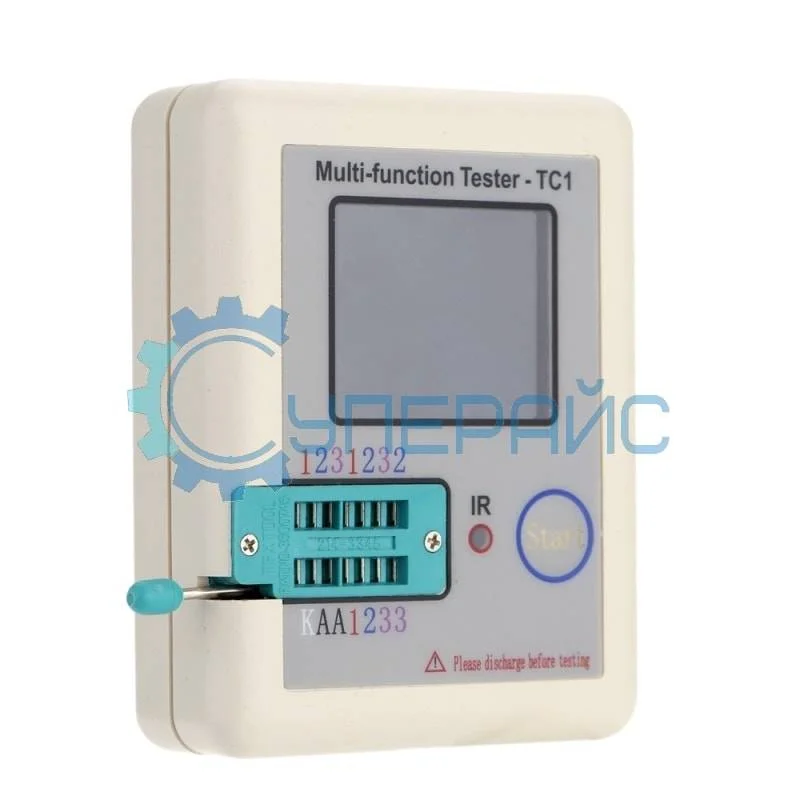 Многофункциональный измеритель Tester-TC1 (RLC, ESR, транзисторы) фото 3