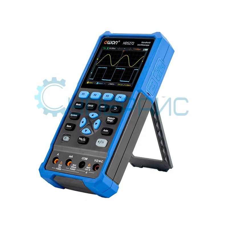 Осциллограф портативный 2 в 1 OWON HDS272 (2 канала, 70 МГц) фото 2