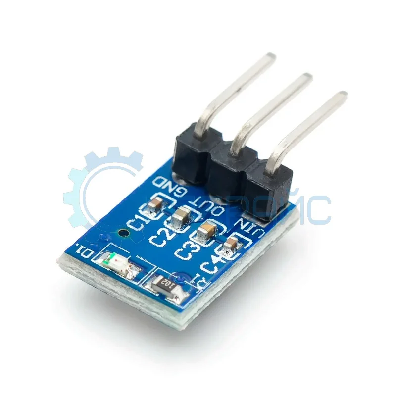 Модуль линейного стабилизатора AMS1117 5.0 В фото 1