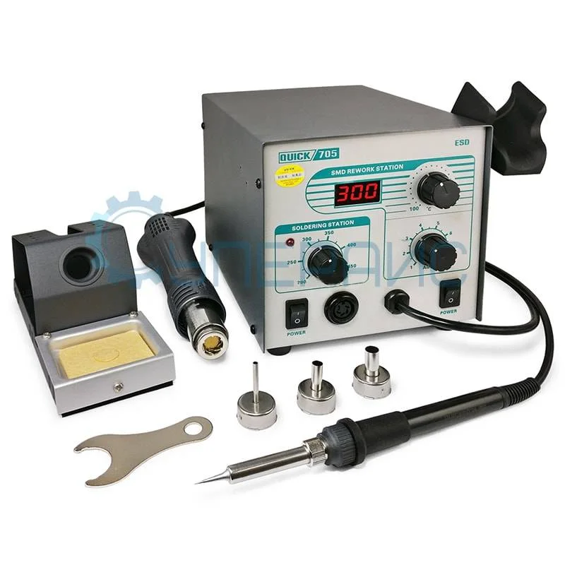 Термовоздушная паяльная станция Quick 705 фото 3